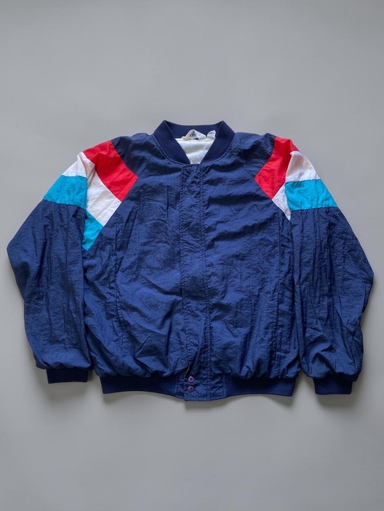 Other - Vintage 80s 90s Christian Dior Monsieur Windbreaker Jacket Mens Large Colorblock